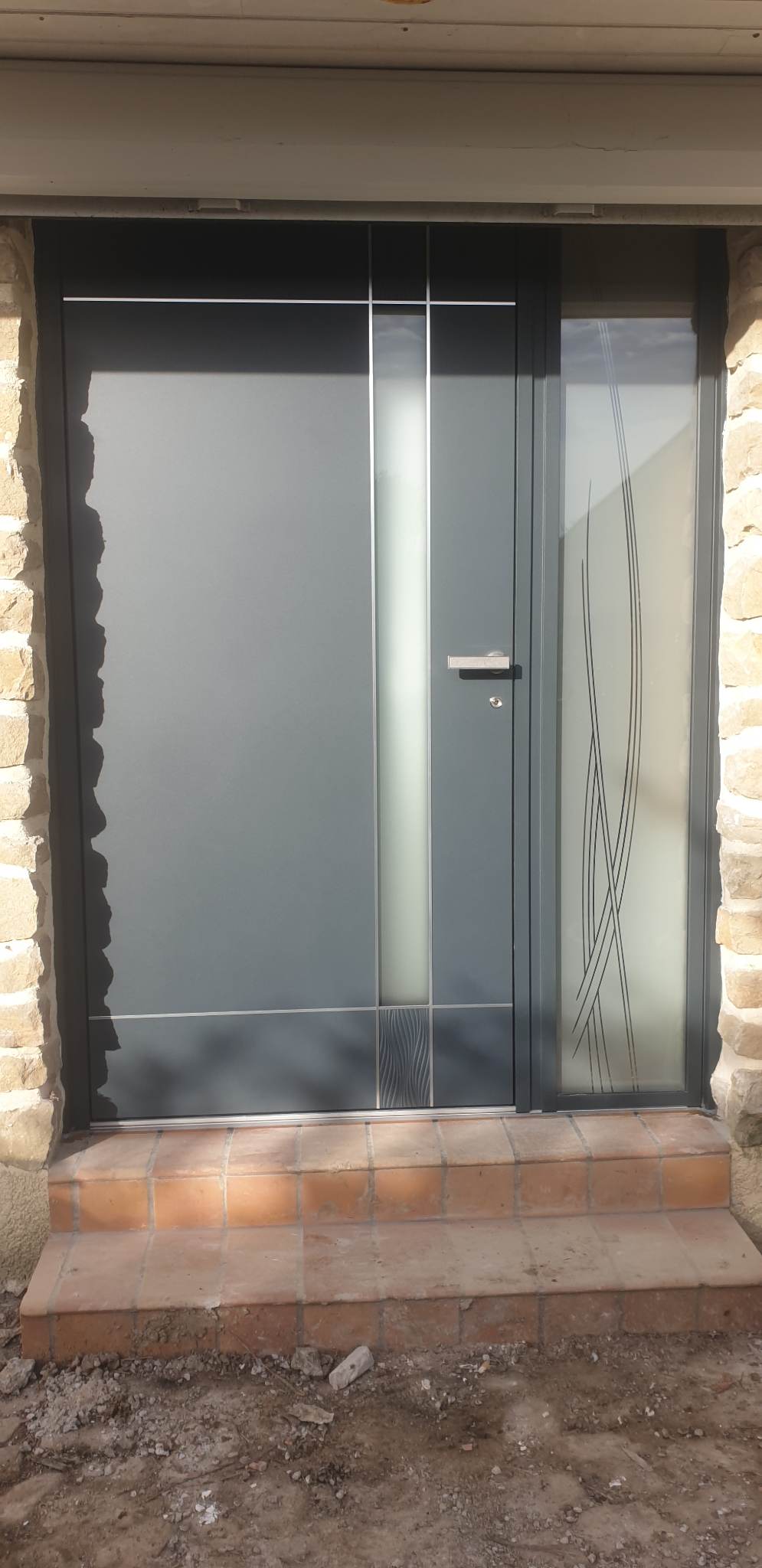 Porte D'entrée Aluminium