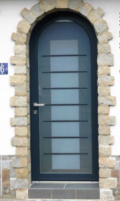 Porte D'entrée BOIS-ALUMINIUM