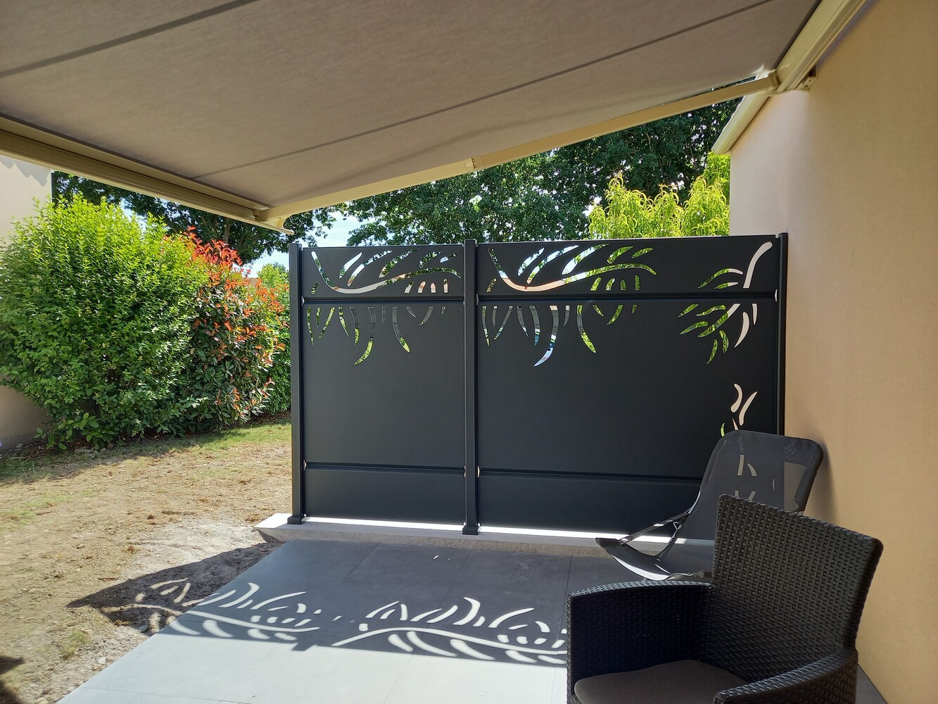 Claustra et brise vue