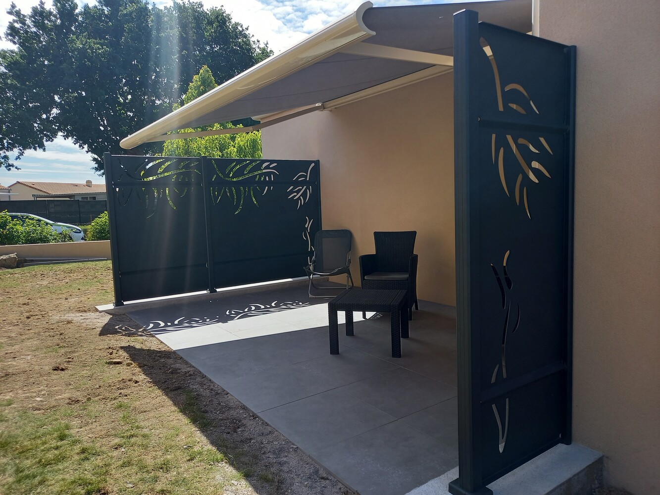 Claustra et brise vue