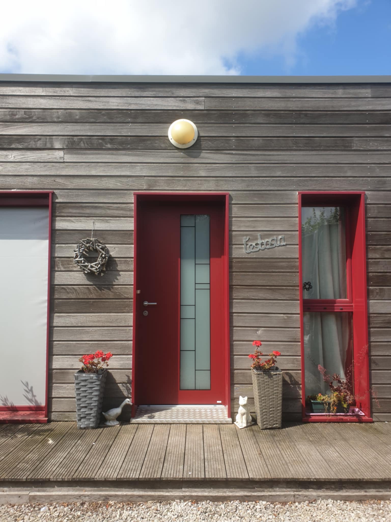 Porte D'entrée BOIS-ALUMINIUM