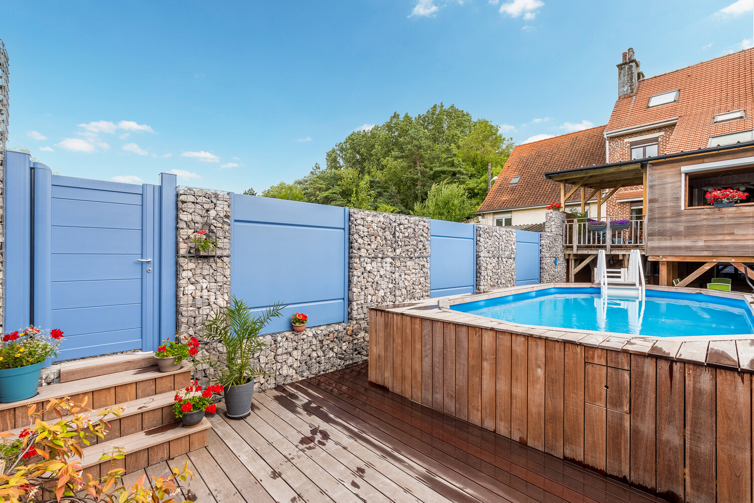 Claustra et brise vue