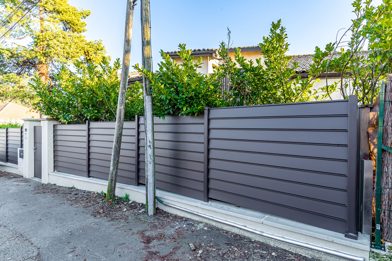 Claustra et brise vue