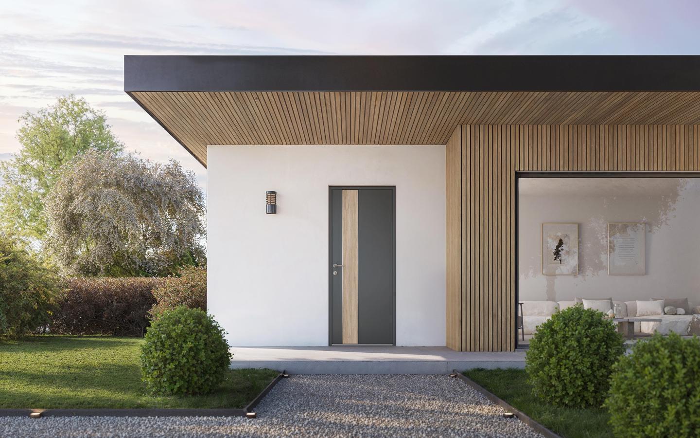 Porte D'entrée Aluminium