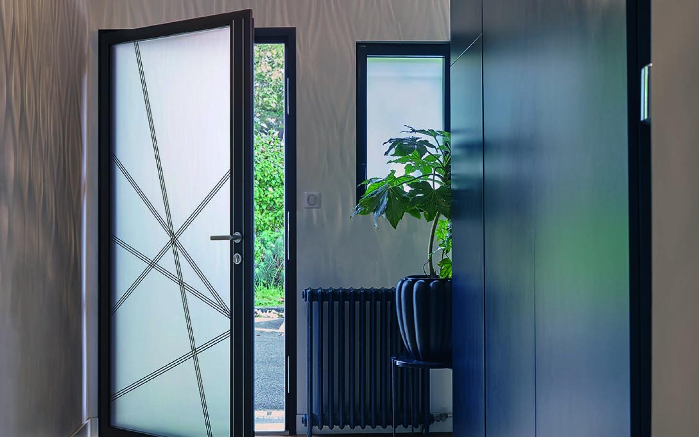 Porte D'entrée Aluminium