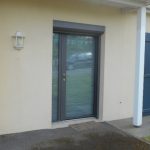 porte entrée K-LINE vitrée