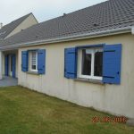 volet battant isolant bleu SIB Boulogne sur mer