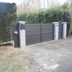 Portail + Portillon aluminium SIB Boulogne sur mer