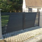 Portail aluminium SIB - Hardelot Plage